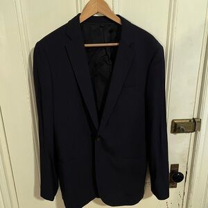 J. CREW Ludlow Traveler Suit Coat Jacket - Navy